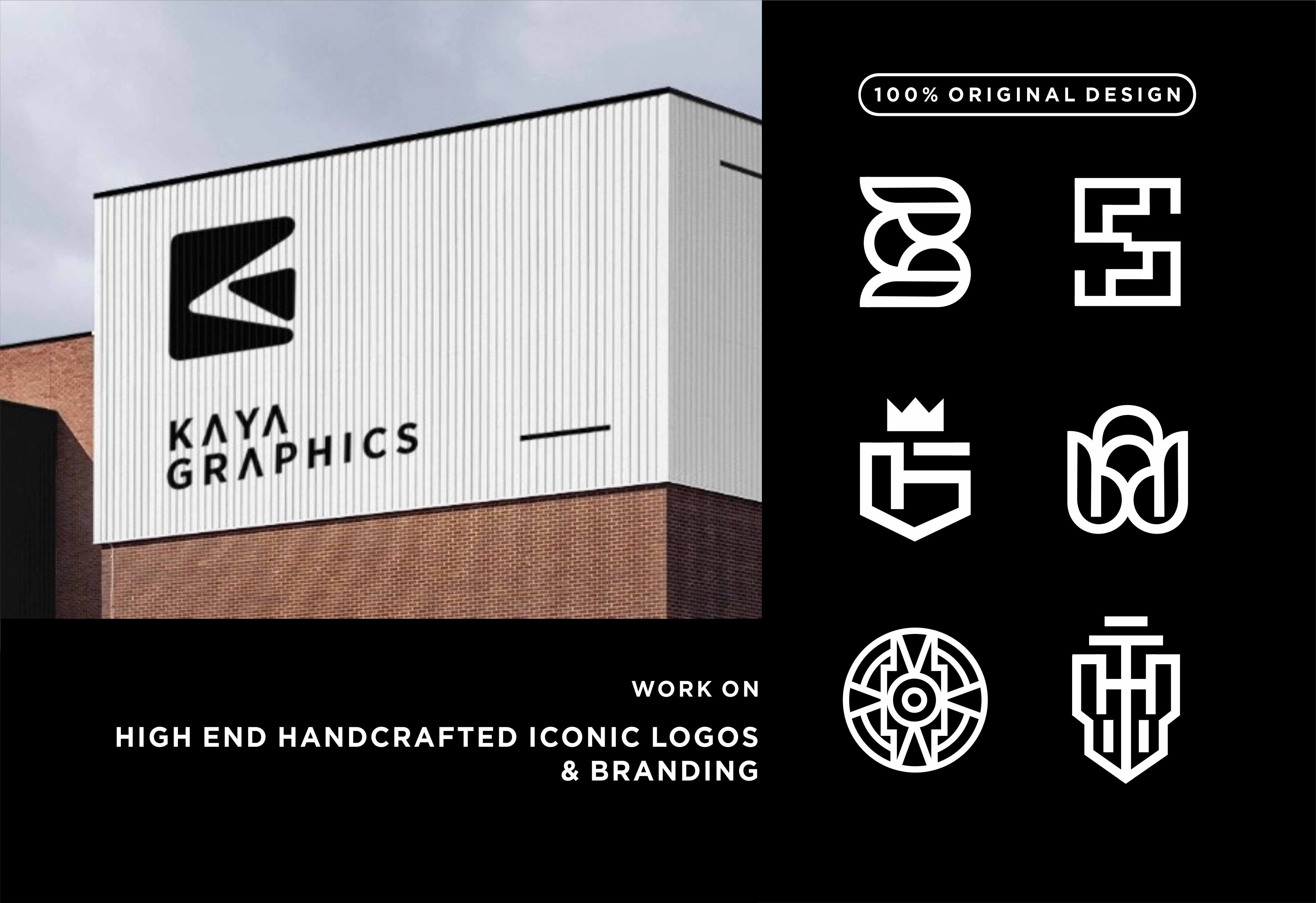 Premium Iconic Brand Mark Logos brand mark customized logo handcrafted premium logo iconic logo initial brand mark logo submark