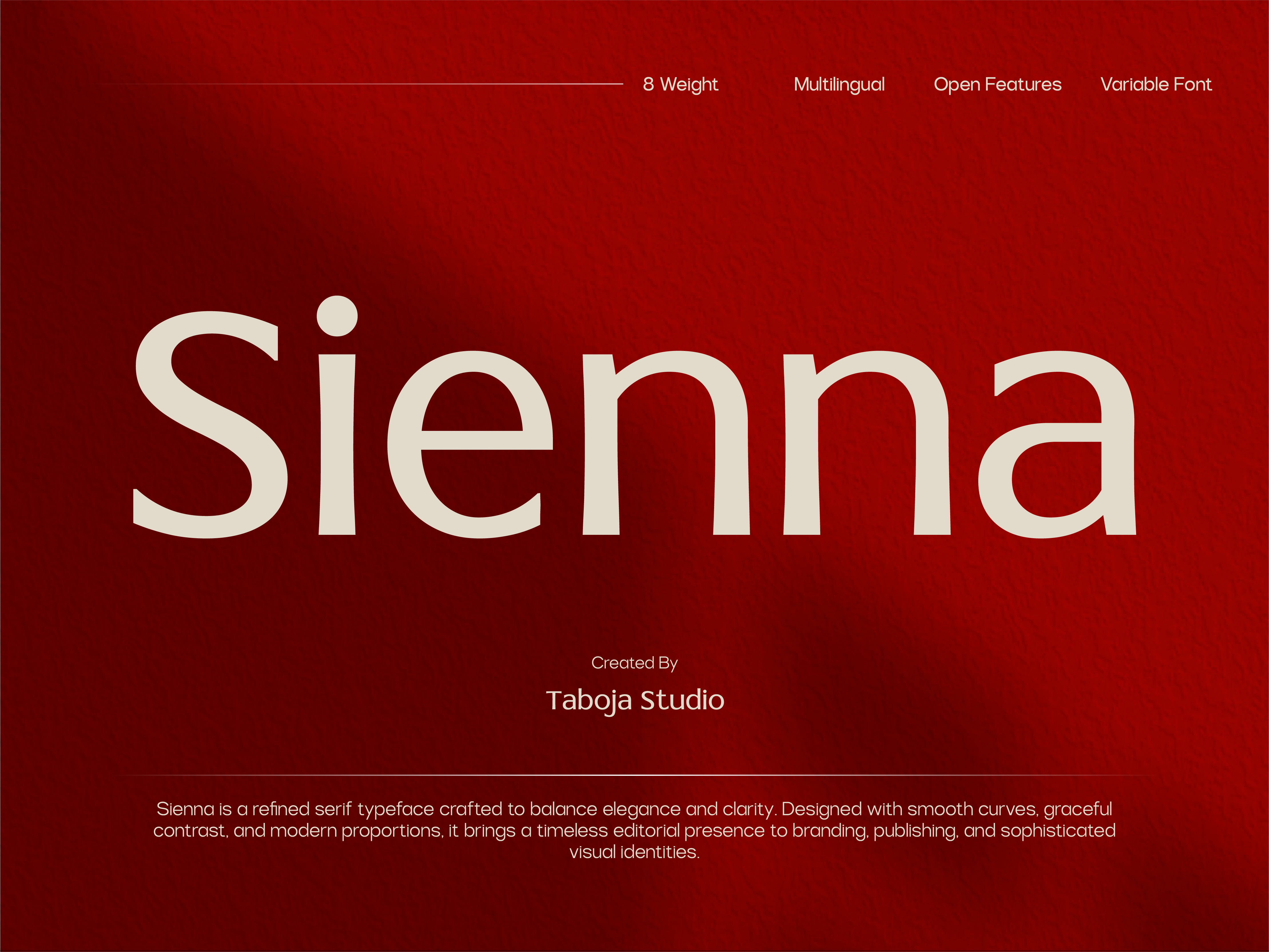 TBJ Sienna Elegant Serif Font Family branding branding font canva font design font font design free font graphic design logo logo font modern font typeface typography