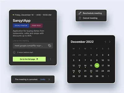 Components | SeedStartups app components design ui ux webapp
