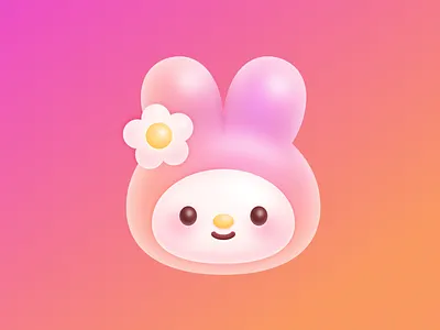 My Melody graphic design icon illustration logo ui