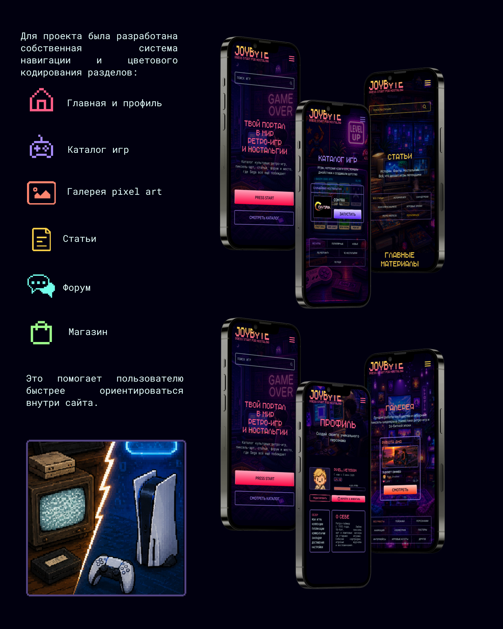 Website design | JOYBYTE | Mobile version design logo mobile version typography ui ux webdesign website
