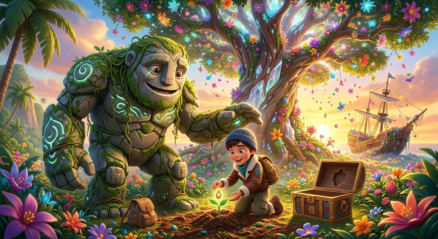 Fantasy Storybook Scene | 3D Children's Illustration 3d 3datrist 3dillustrations animation animationdesign artistportfolio branding characterdesign chikdrenillustrations childrenbookillustrations creativedesign digitalillustration dribbble graphic design kidsbookart logo motion graphics storybookillustration visualstrorytelling