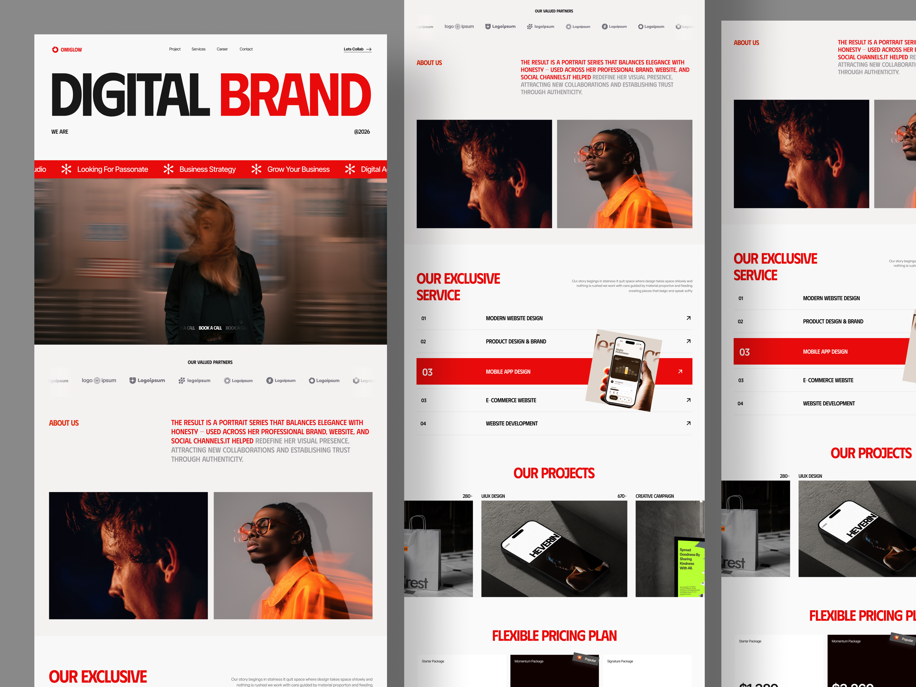 Digital Agency Website agency website business business strategy creative landing page design digilal website design digital agency digital brand dribbble agency 2026 homepage landing page marketing agency professional agency website trending agency website ui uidesign uiux design webdesign
