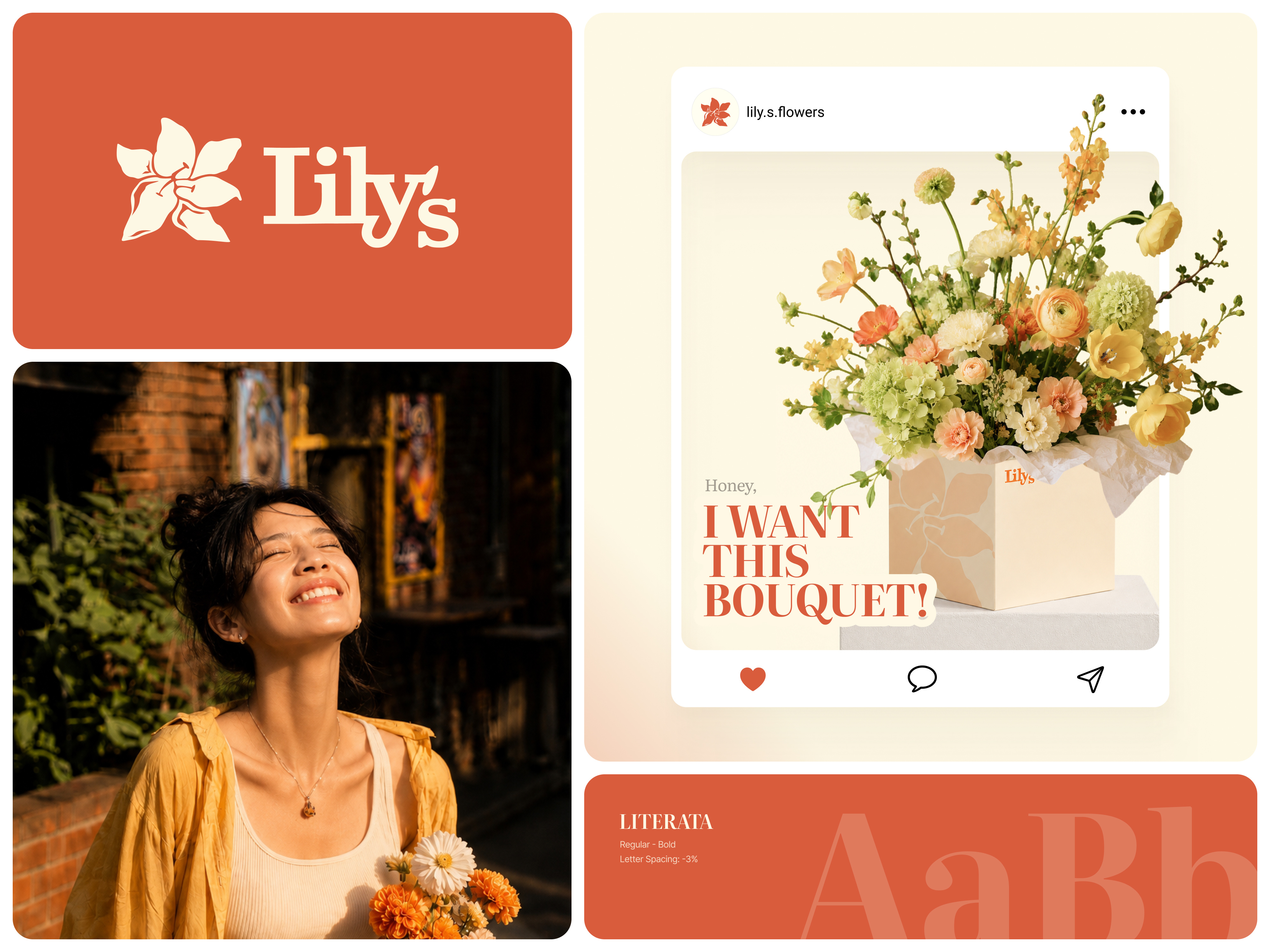 Lily's Flowers - Branding Concept