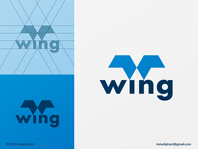 wing - w letter mark abstract logo arrows logo bold logo concepts brand design branding creative logo designs geometric logo designs icon letter mark logo letter w logo logo logo design logo design grid logo designer logotype minimalist logo modern logo negative space logo typography wing logo