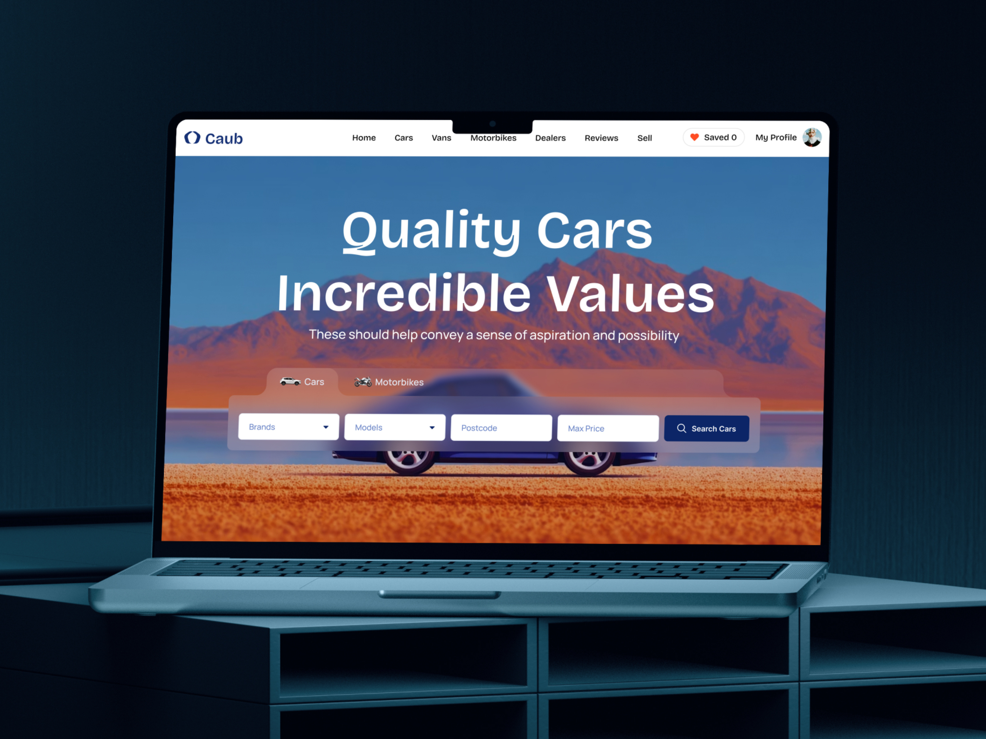 Caub - Modern Car Dealership Web Experience car cardealer carwebsite dealer design e commerce frontend landing page modern productdesigner shop ui ux web design webdeveloper websites