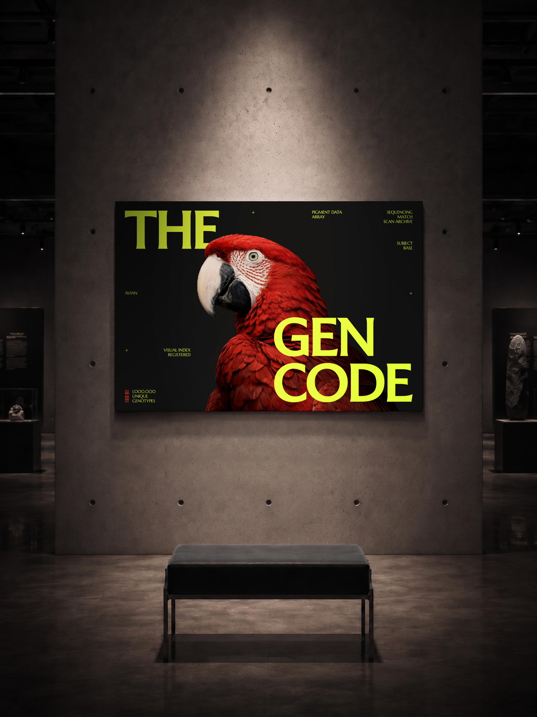 THE GEN CODE graphic design
