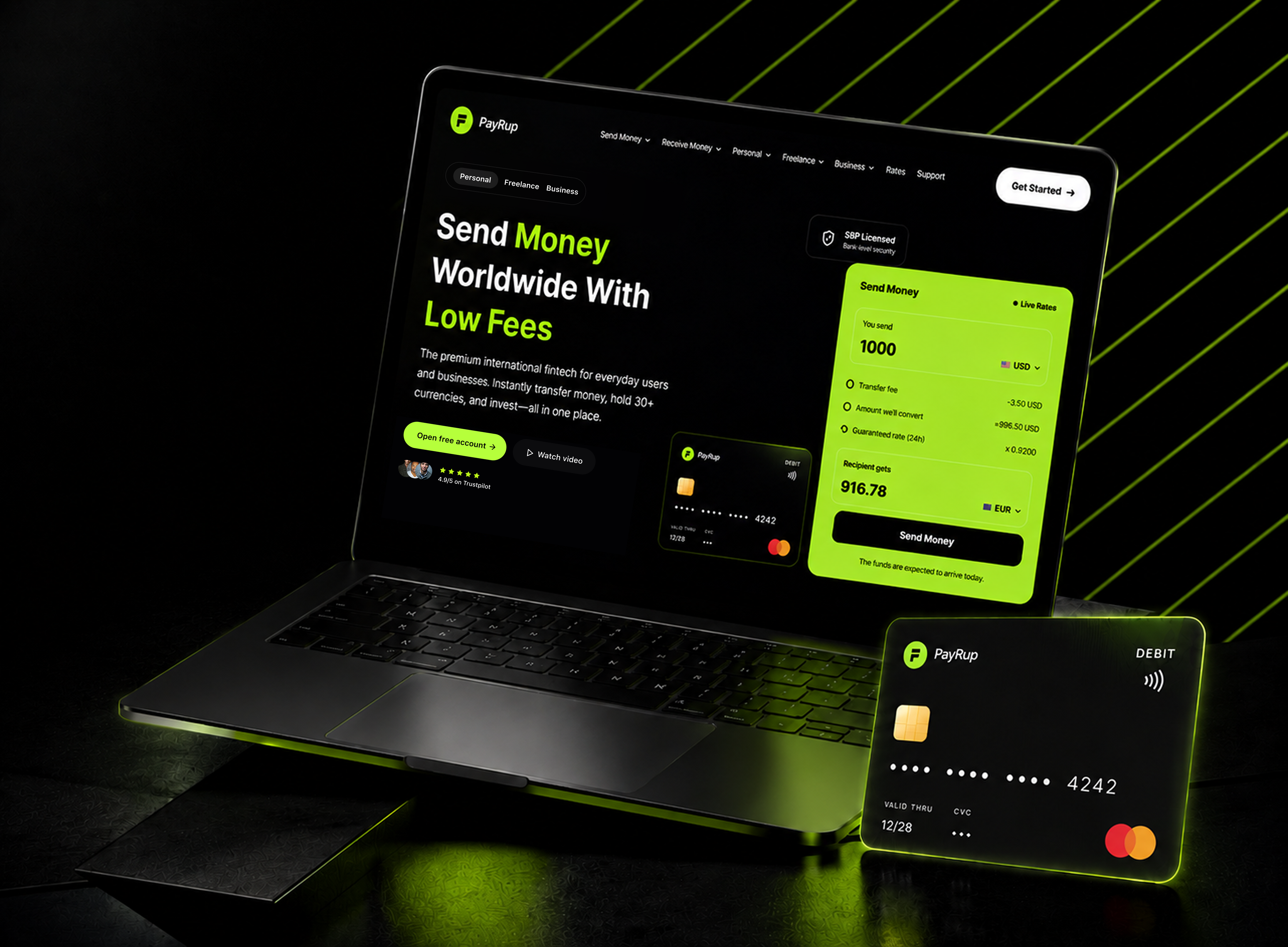 website design - landing page: fintech dashboard designer fintech fintech website graphic design landing page product designer ui ui designer ux web website design