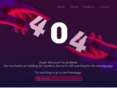 404 error page 404 animation davinci resolve design error figma graphic design layout motion obs ui ux web