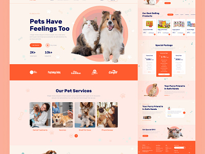 #landing#petlanding#pet#petshop#petcare#petlandingpage#petwebsit app branding design designs graphic design illustration landing page pet landing pet landing page pet shop pet website ui uiux ux vector website website design