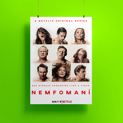 Netflix Poster Designs & Mockup branding design graphic design manipulation netflix design netflix poster poster design