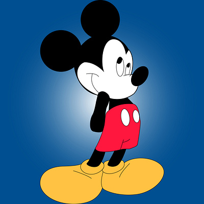 Mickey Mouse cartoon character # cartoons # cartoon cartoon designs graphic design mickey mouse vector