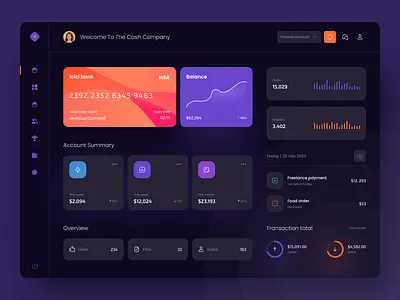 Build 1.0 - Day 5 build clean dark dashboard design challenge minimal modern ui design