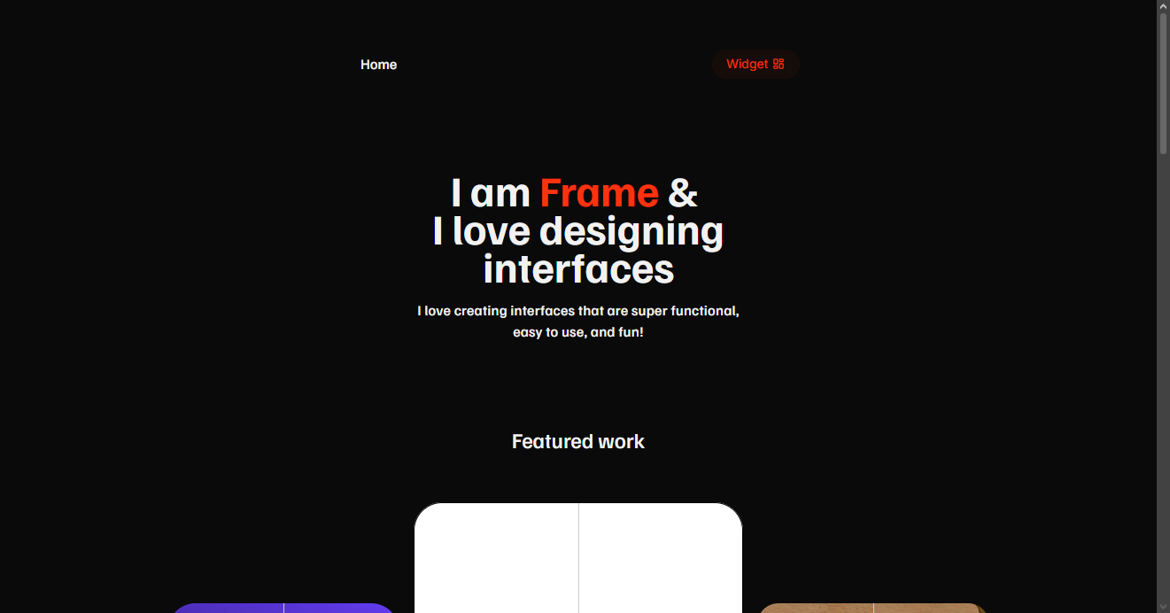 Portfolio Website 3d animation branding graphic design logo motion graphics ui