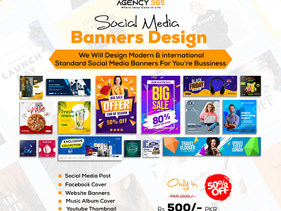 Banner Design for Social Media by Md. Nahiduzzaman on Dribbble