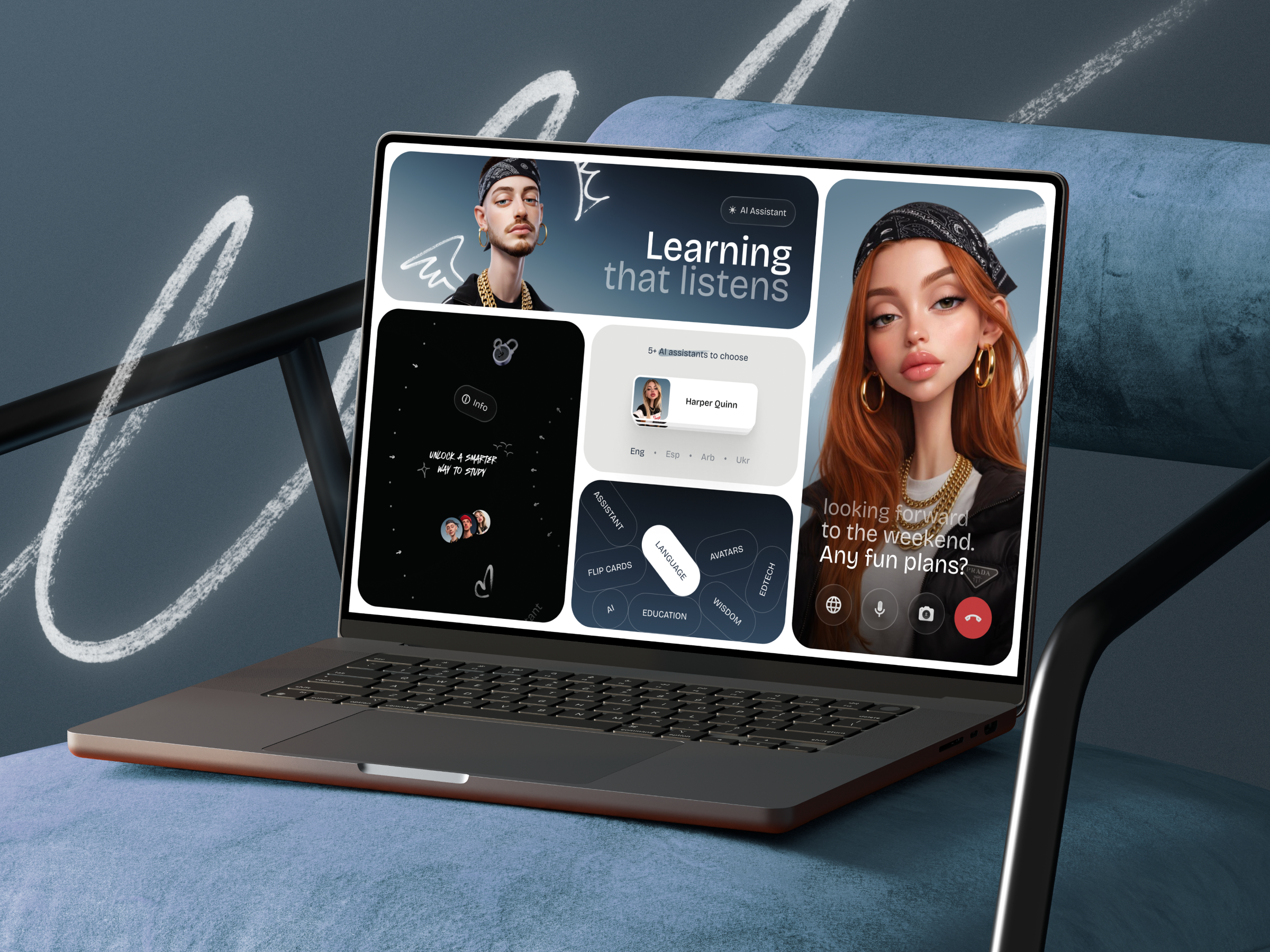 AI Assistant // Dashboard ai ai app analytics app app interface artificial intelligence blacklead blacklead studio dashboard graphic design mobile product product design product interface ui ux