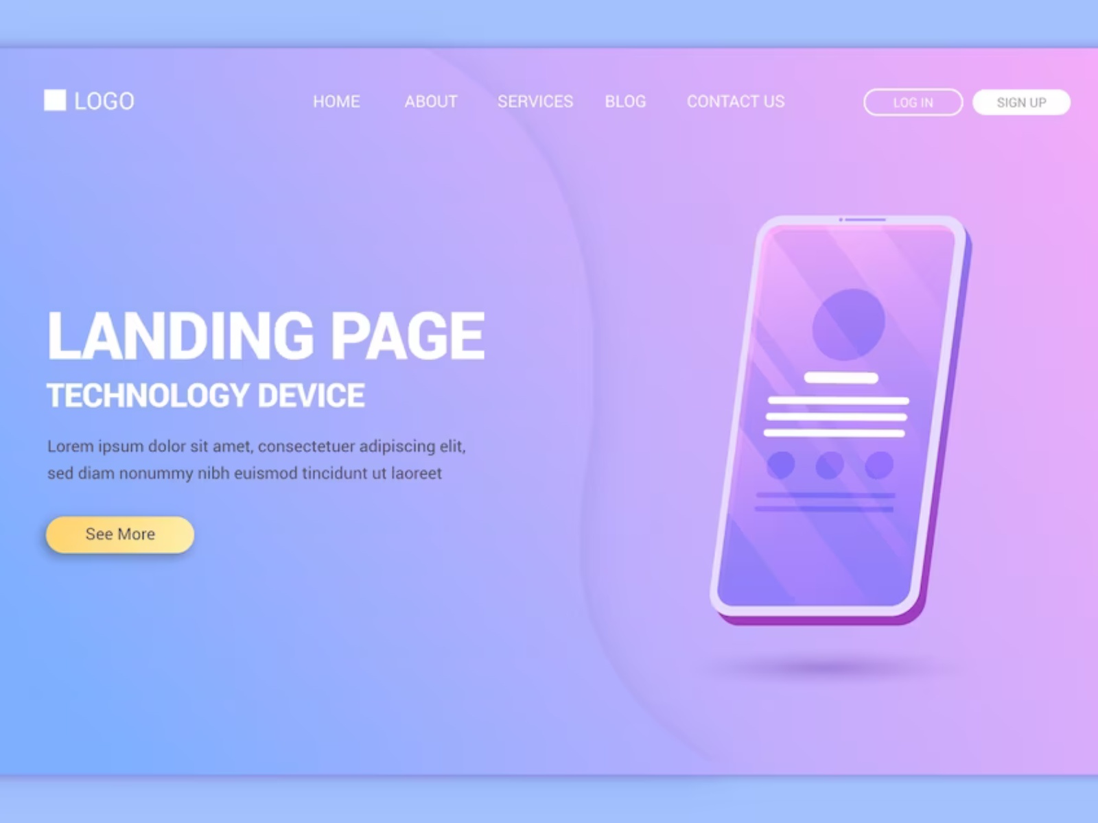 Landing Page Design by Md Abdur Rakib on Dribbble