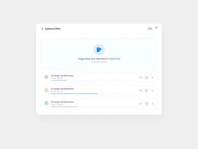 upload offer pop-up design interaction interactive interface ui ux uidesign