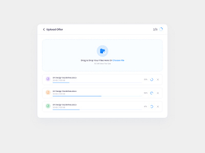upload offer pop-up design interaction interactive interface ui ux uidesign