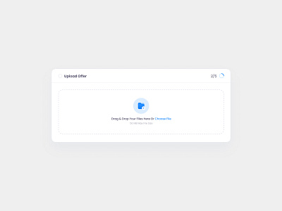 Upload Popup interaction interactive interface ui uidesign