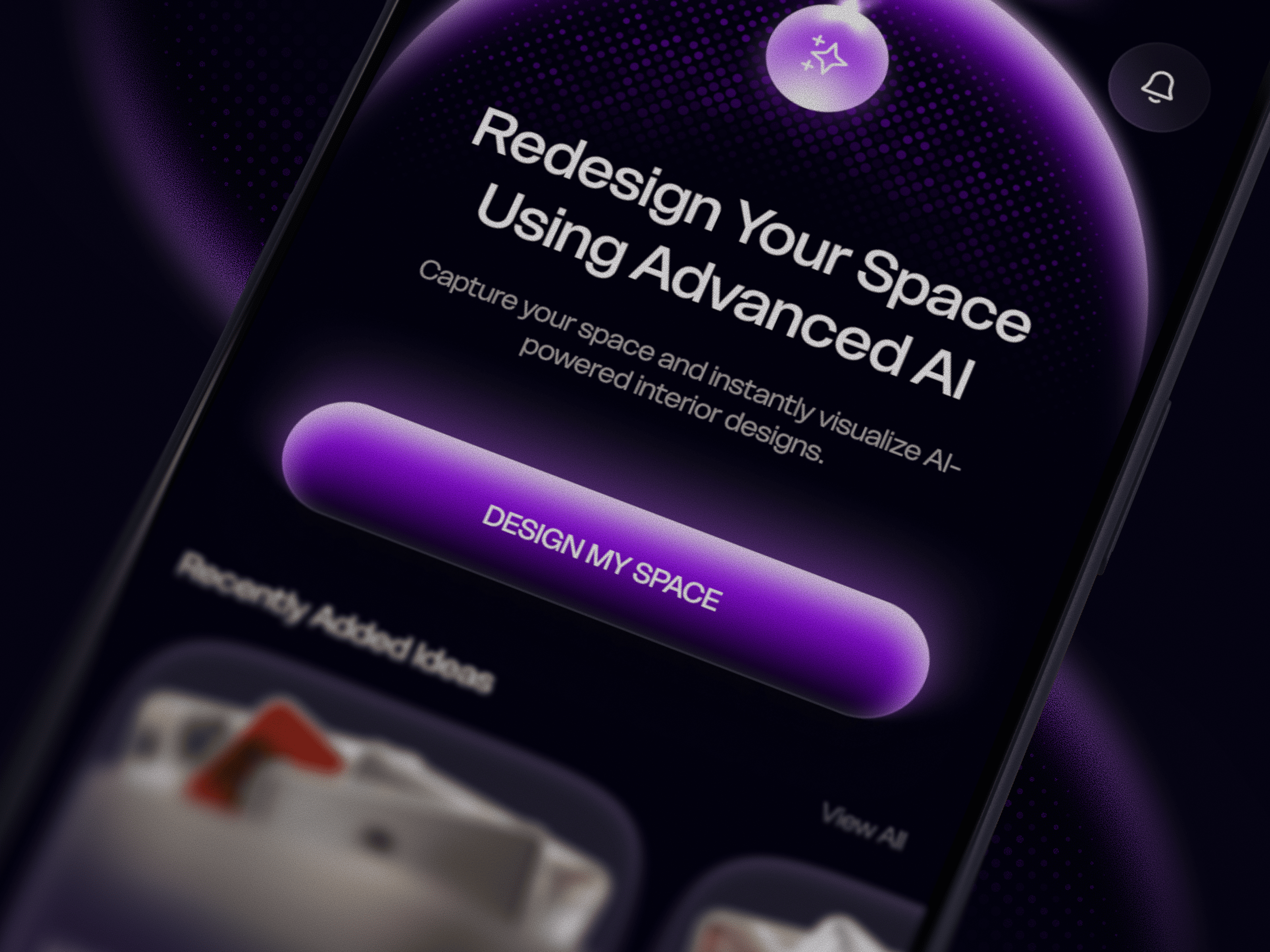 AuraAI - AI Interior Design & AR Room Scanner App 360view 3ddesign aiinterior aiinteriordesign appdesigntrends architectureui ardesign augmentedreality generativeai homedecorapp mobileappdesign productdesign roomscannerapp spatialcomputing uiux uiuxdesign