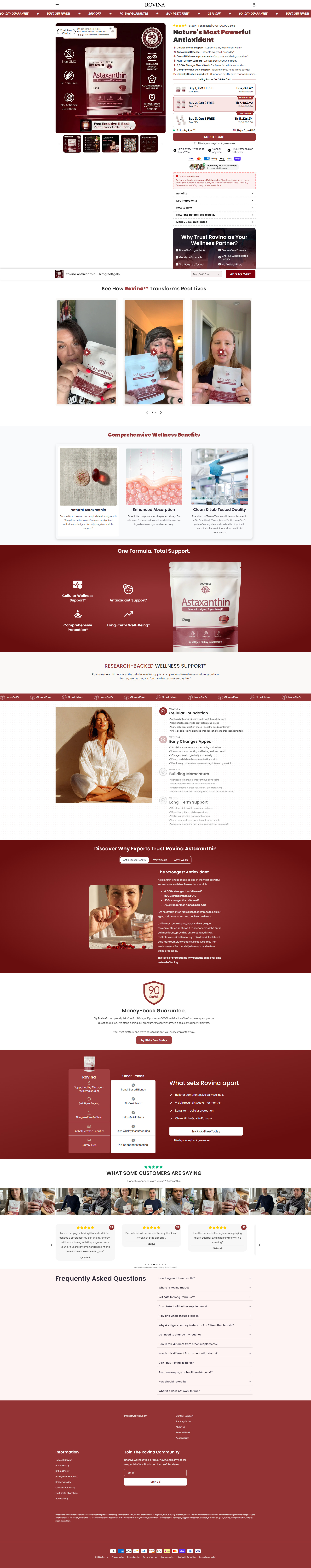 Shopify Supplement product page design and redesign design ecommerce gempages illustration landing page pagefly replo shopify shopify brand shopify developer shopify landing page supliment brand ui