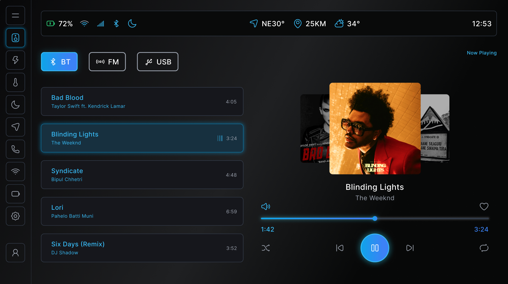 Music Player UI design dailyui design musicplayer ui