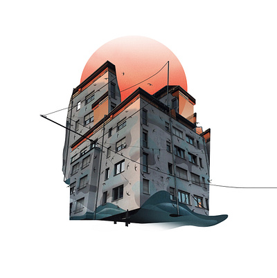 Berlino architecture arquetipo citycollage collage design digitalcollage illustration