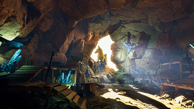 Unreal Engine Project 3d environment render unreal engine