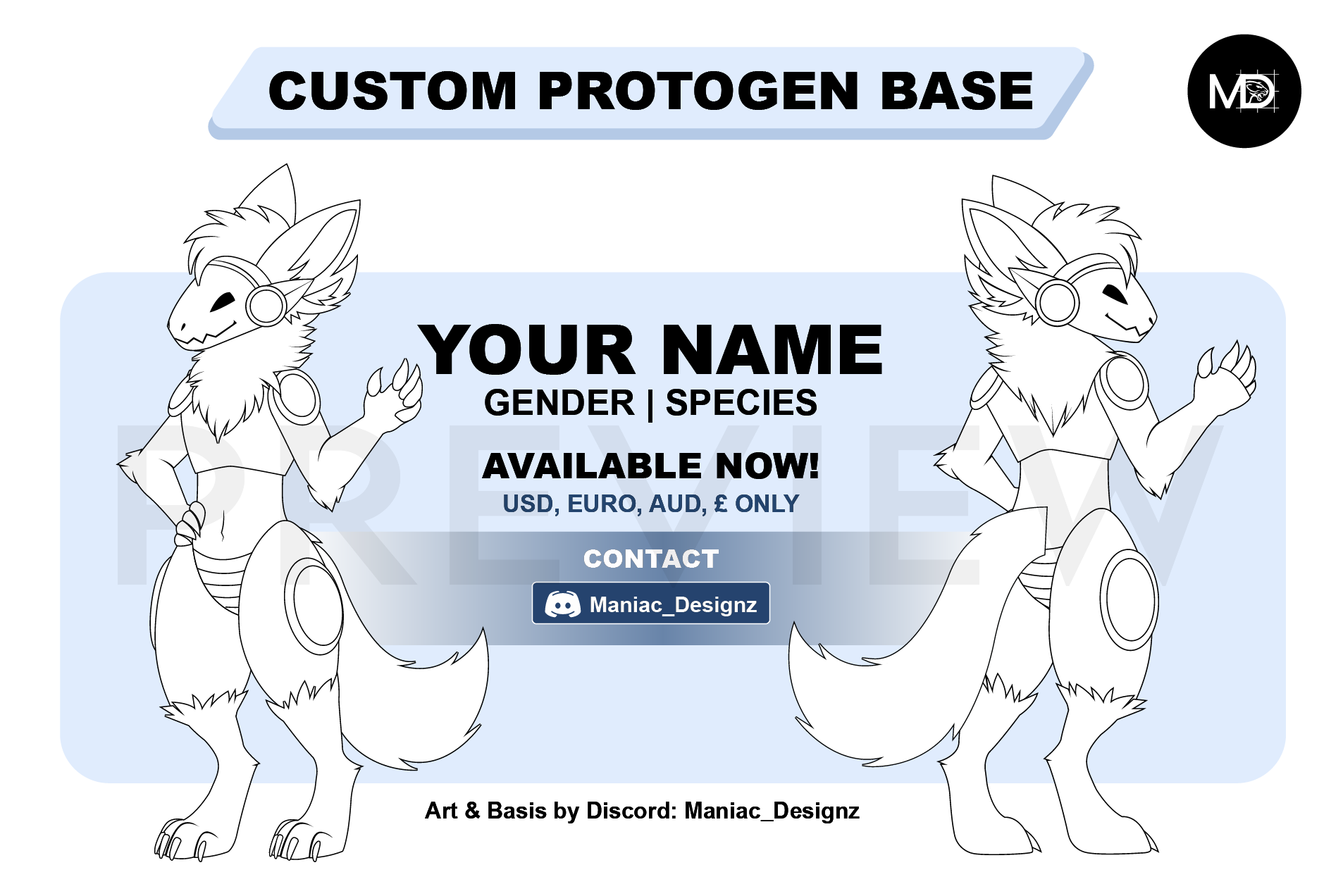 Custom Protogen Base adoptable adoptbase anthro anthrobase characterdesign cyberfurry cyberpunkfurry furryart furryartist furrybase furryoc furryrefsheet fursona mechfurry ocbase protogen protogenbase refsheet robotfurry scififurry