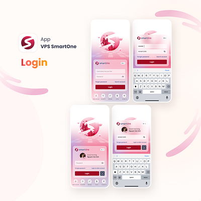 Theme Login (VPS Securities 2022) app branding design graphic design illustration logo typography ui ux vector