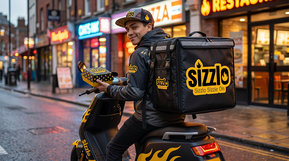 SIZZLO — Burger Brand Identity & Logo Design design inspiration