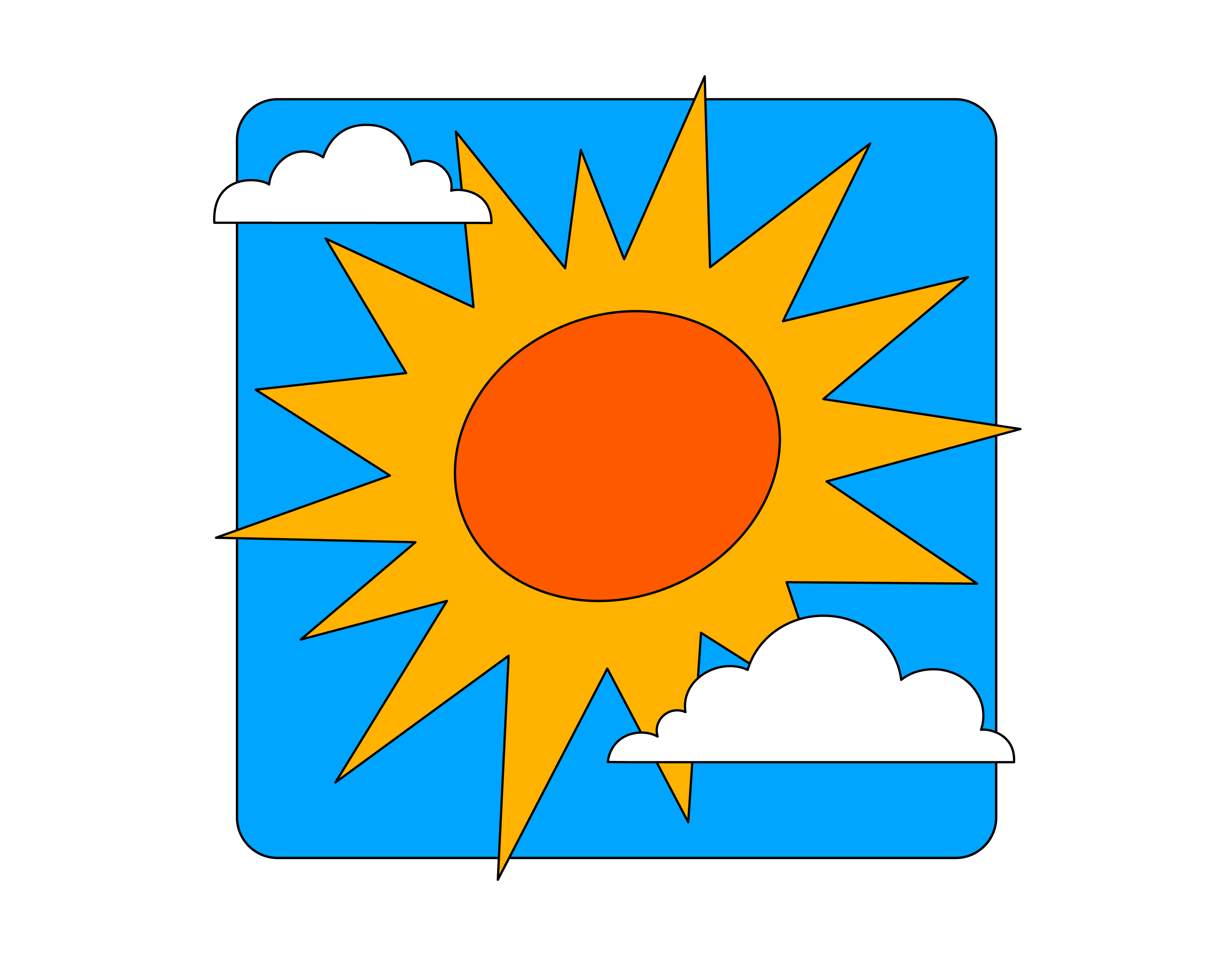 Summer Icon Series #10 - Sun art design digital graphic design illustration illustration series illustrator summer summer illustration summer series summer sun sun sun illustration vector vector illustration