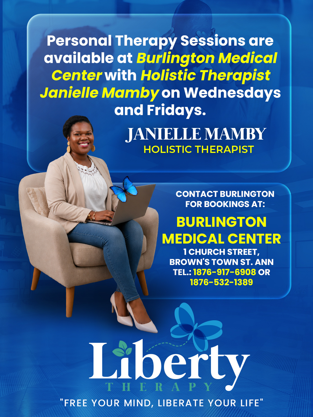 Liberty Therapy IG post design