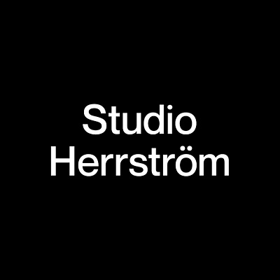 Studio Herrström branding design studio website