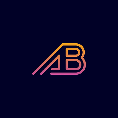 A+B logo branding creative logo design fiverr graphic design illustration logo logo design logo maker