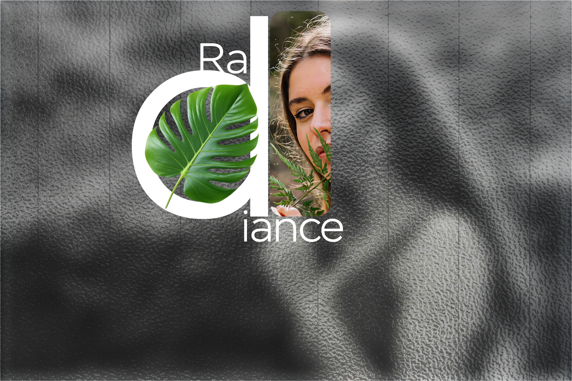 Where Nature Meets Grace creativeart glassmorphism graphicdesign harmony nature organicdesign posterdesign