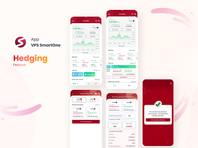 Hedging (VPS Securities 2022) app design illustration logo ui ux