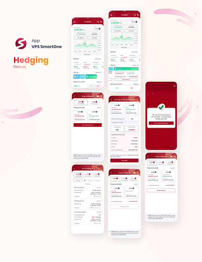 Hedging (VPS Securities 2022) app design illustration logo ui ux