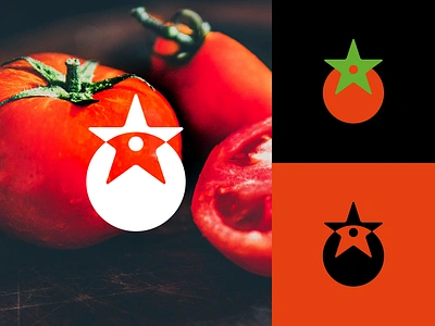 Logo Series - Starmato ⭐🍅 brand design brand designer branding bruno silva brunosilva.design design logo logo design logo designer portugal star starmato symbol tomato tomato logo tomato symbol vector