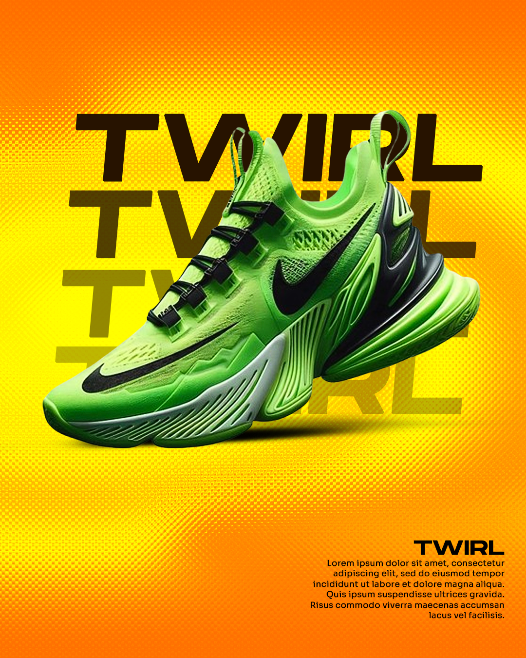 Sneakers Flyer Design banner branding design graphic design illustration logo poster sneakers