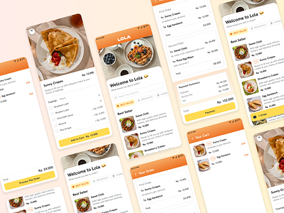Restaurant App Concept app delivery app design food food app restaurant restaurant app ui ux web website