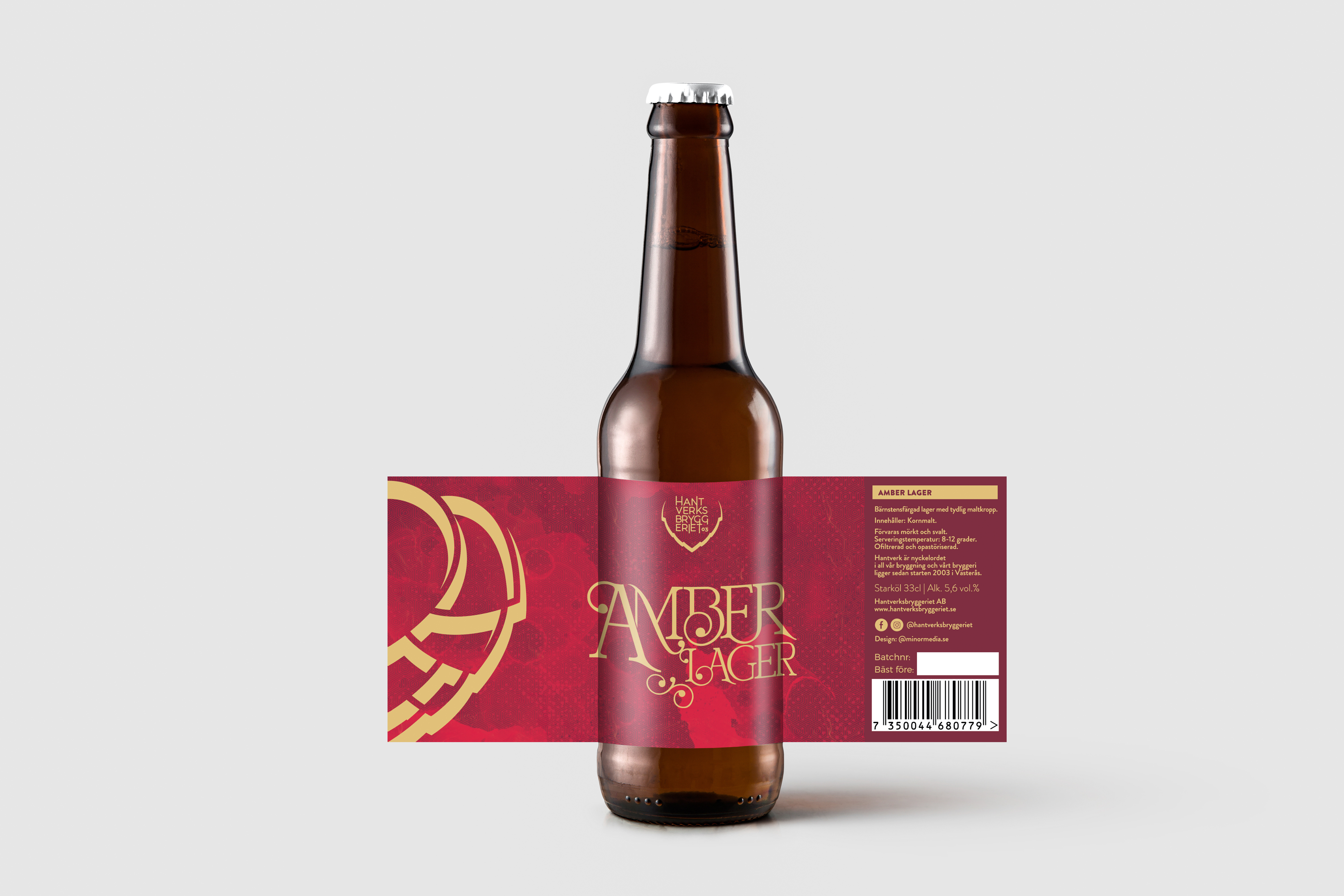 Example of Amber Lager, Hantverksbryggeriet.