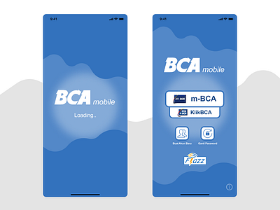 Redesign UI/UX BCA bankapp bankingapp design icon mobile app ui uiux ux