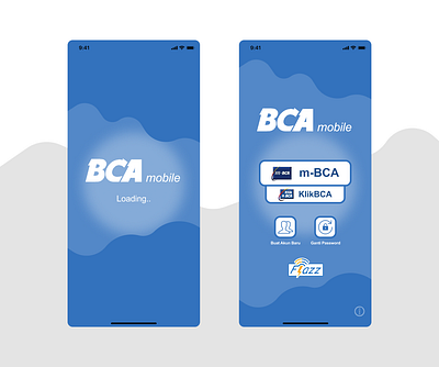 Redesign UI/UX BCA bankapp bankingapp design icon mobile app ui uiux ux