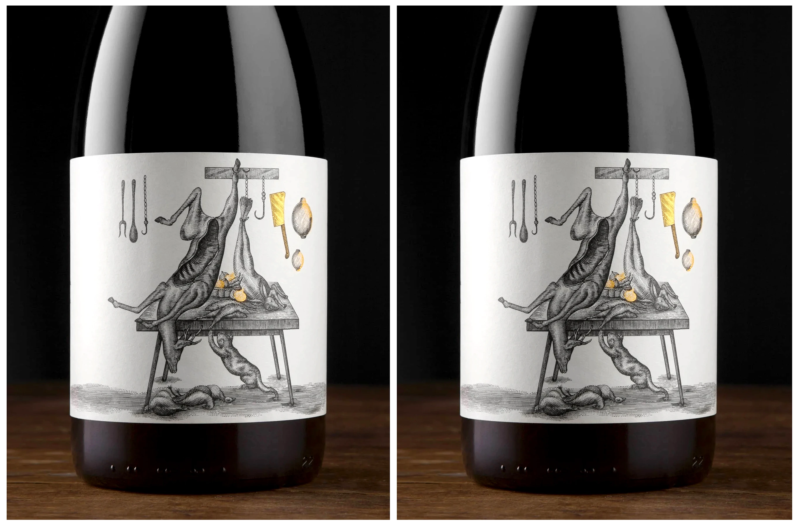 Ravensworth Labels illustrated by Steven Noble artwork branding conceptual art design engraving etching illustration line art scratchboard steven noble vintage art wine woodcut