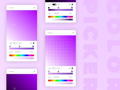 Color Picker color picker dailyui dailyui challenge design figma palette ui ux web