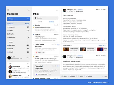 Mailbox Concept branding dashboard design dribbble figma graphic design mailbox ui