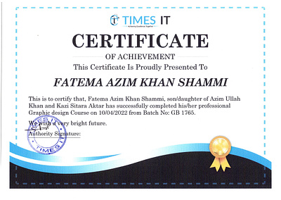 TIMES IT CERTIFICATE certificate it times it