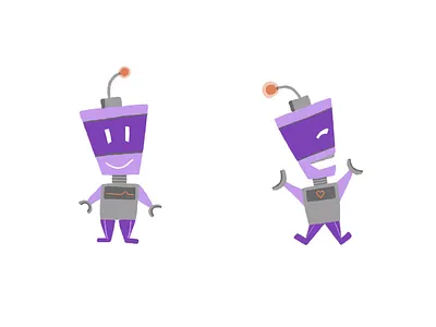 Chatbot Character Illustration design graphic design illustration illustrator
